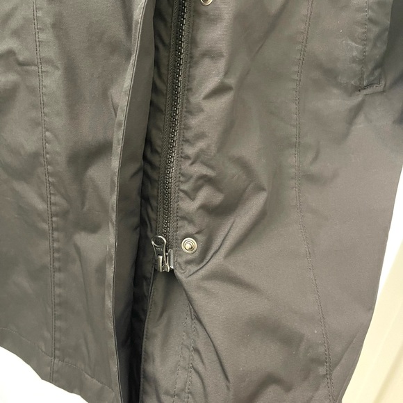 Eddie Bauer Black Trench Coat - Picture 6 of 11